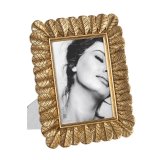 Fotoramme Gylden Polyesterharpisk Ark 21,5 x 1,8 x 26,5 cm #1
