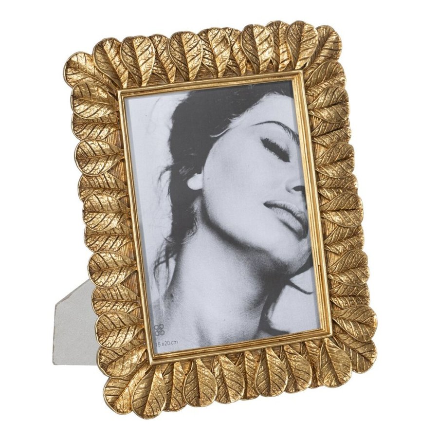 Fotoramme Gylden Polyesterharpisk Ark 23,4 x 2 x 28,2 cm #1