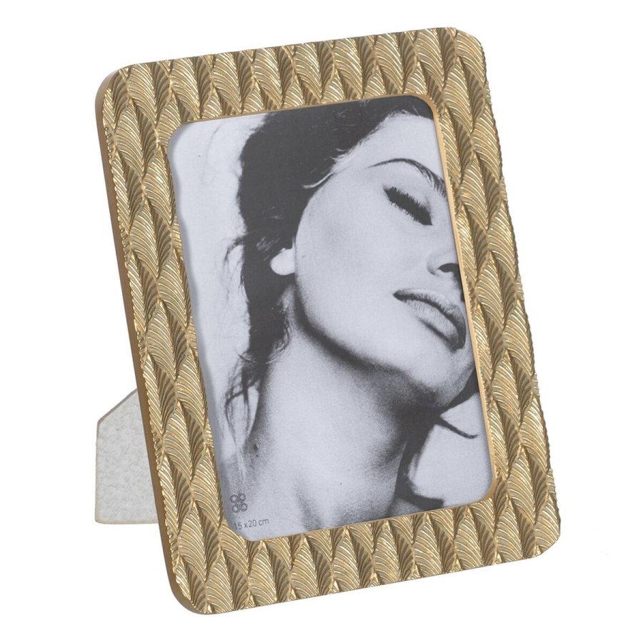 Fotoramme Gylden Polyesterharpisk Ark 20,5 x 1,5 x 26 cm #1