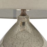 Bordlampe Slvfarvet Metal Krystal 60 W 220-240 V 40 x 40 x 64 cm #4