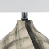 Bordlampe Hvid Sort Metal Keramik Krystal 60 W 220-240 V 45 x 45 x 73 cm #4