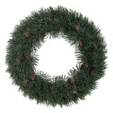 Adventskrans Grn PVC 38 x 38 cm #1