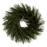 Adventskrans Grn PVC 27 x 27 cm #1