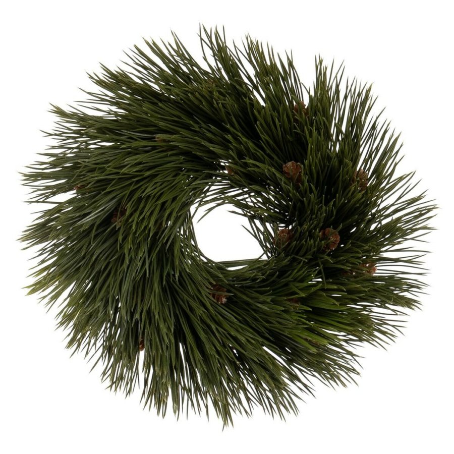 Adventskrans Grn PVC 27 x 27 cm #1