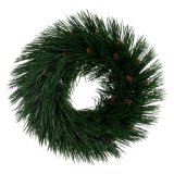 Adventskrans Grn PVC 31 x 31 cm #1