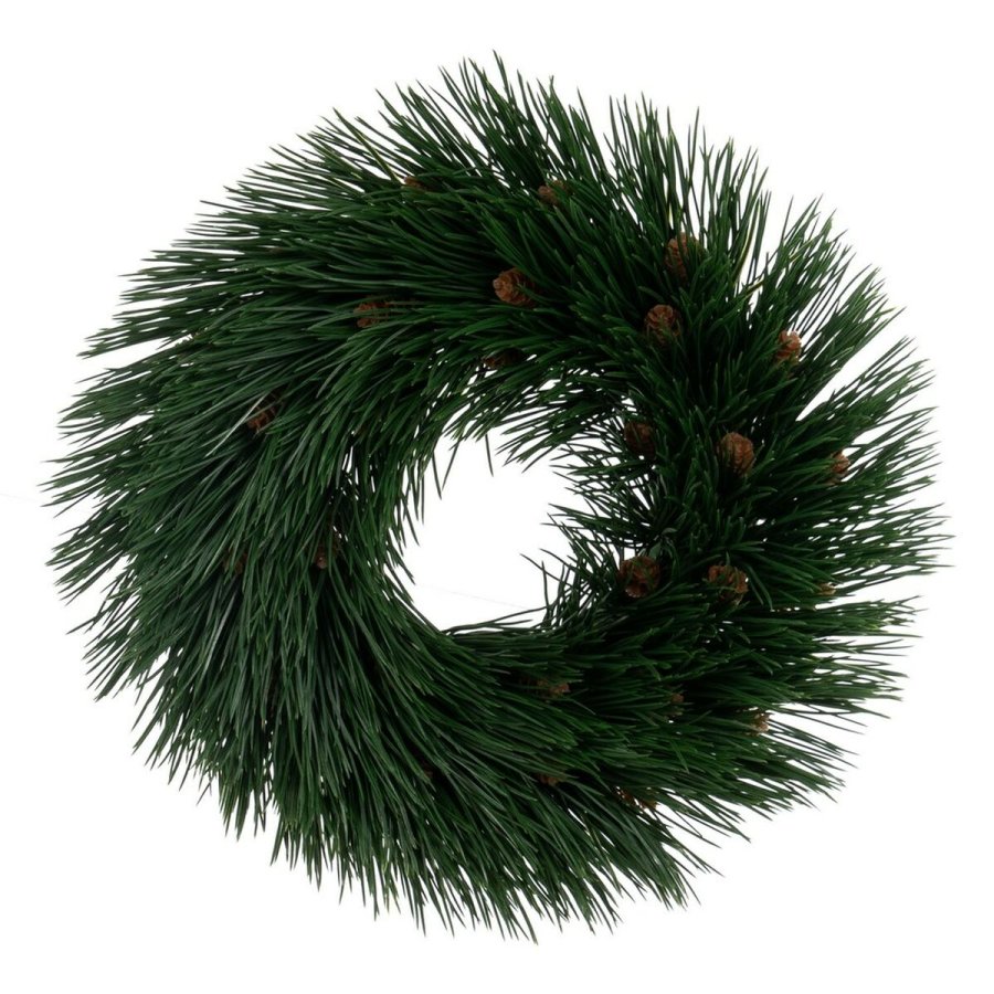 Adventskrans Grn PVC 31 x 31 cm #1