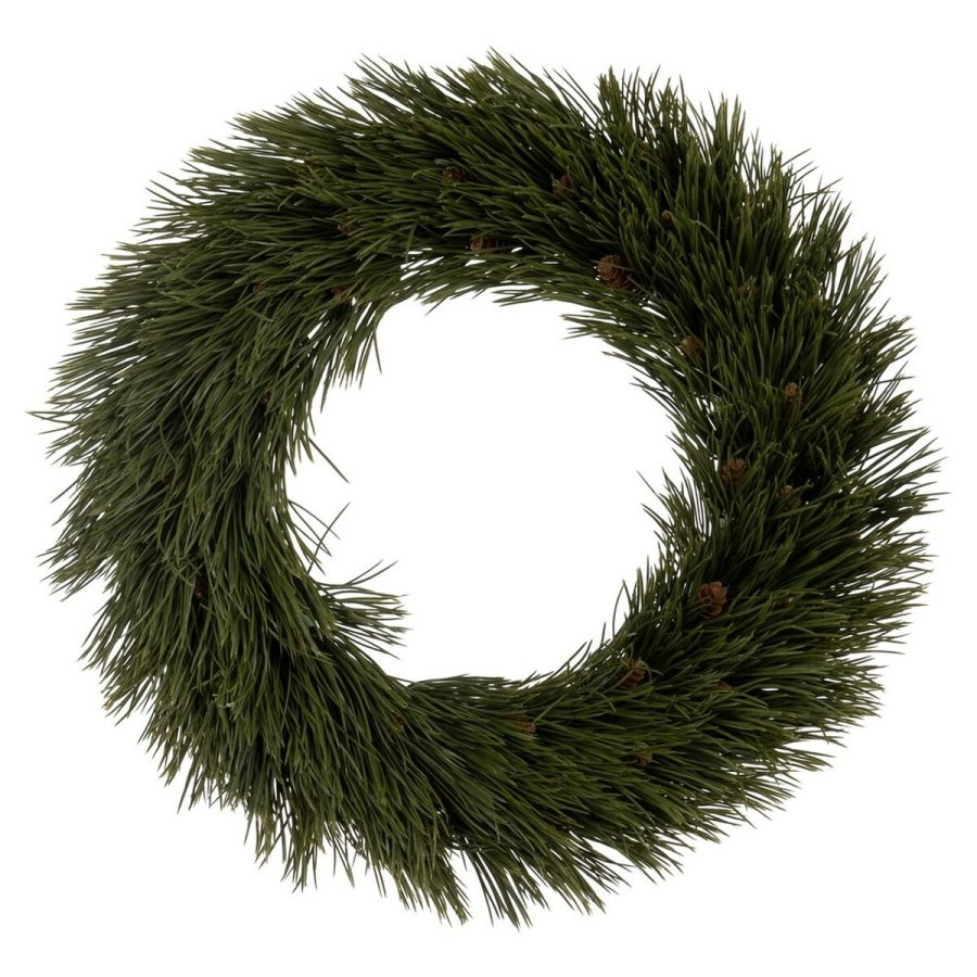 Adventskrans Grn PVC 42 x 42 cm #1