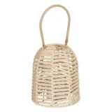 Laantarn Lyseholder Laantarn Fldefarvet Metal Papir Krystal 18 x 18 x 20,5 cm #1