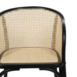 Spisebordsstol Sort Natur 56 X 58 X 77 CM #5