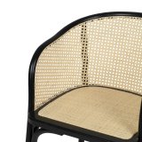 Spisebordsstol Sort Natur 56 X 58 X 77 CM #6