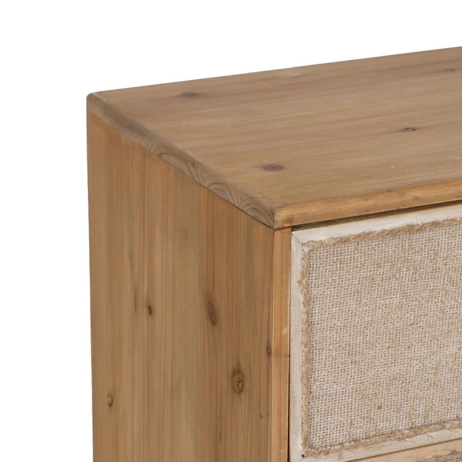 Natbord GEREL Natur Gran Tr MDF Naturlig fiber 46 x 37 x 76 cm #13