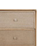 Natbord GEREL Natur Gran Tr MDF Naturlig fiber 46 x 37 x 76 cm #17