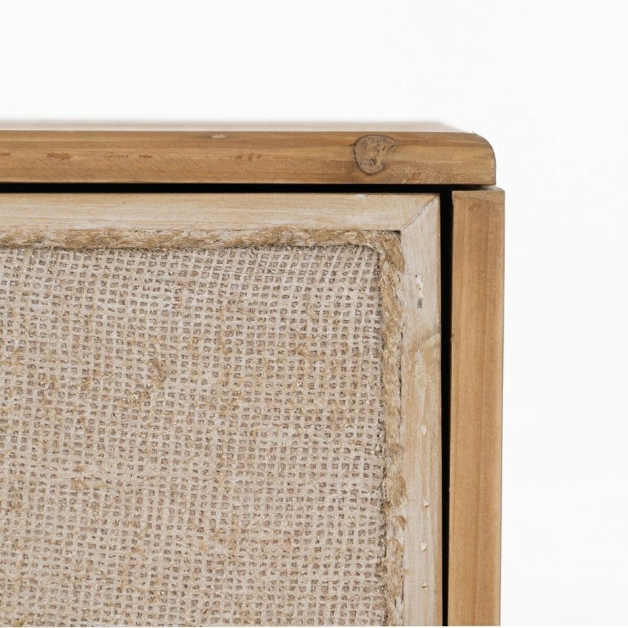 Natbord GEREL Natur Gran Tr MDF Naturlig fiber 46 x 37 x 76 cm #25