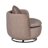 Lnestol Taupe Tr Jern 84 x 74 x 66 cm #7