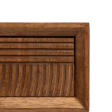 Sofabord LAGOM Sort Natur Jern Gummitr 150 x 40 x 50 cm #7