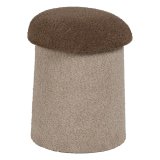 Puf Brun Beige Tr MDF 40 x 40 x 48 cm (2 enheder) #13
