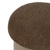 Puf Brun Beige Tr MDF 40 x 40 x 48 cm (2 enheder) #21