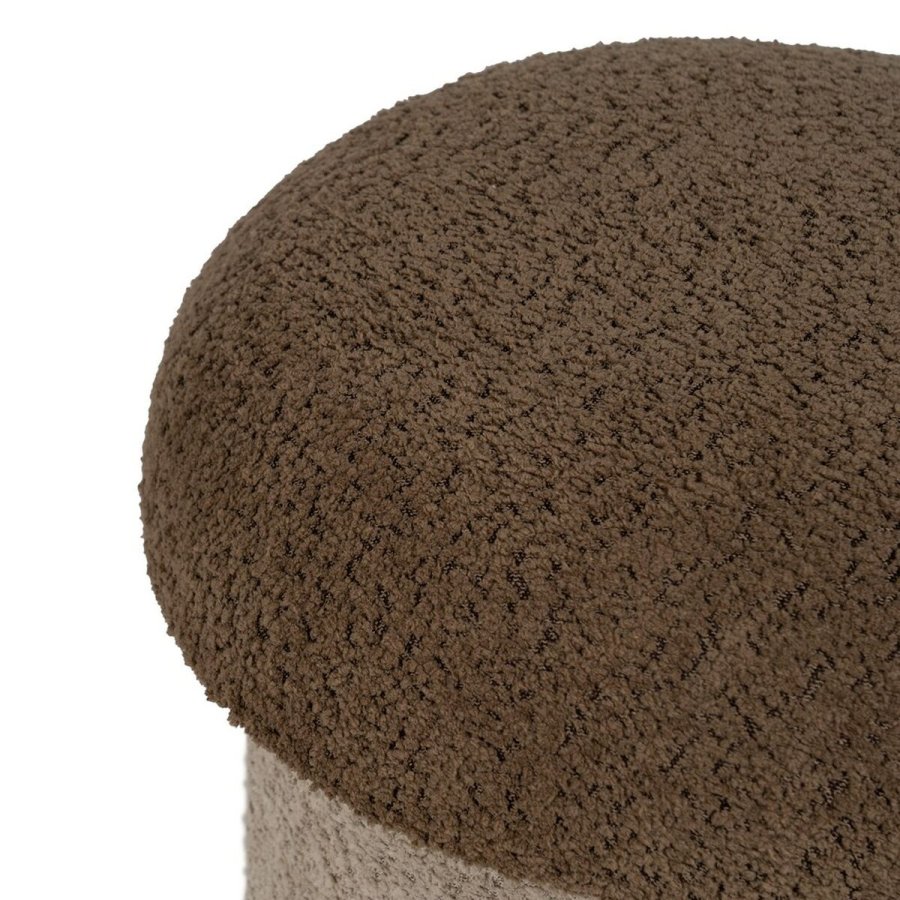 Puf Brun Beige Tr MDF 40 x 40 x 48 cm (2 enheder) #21