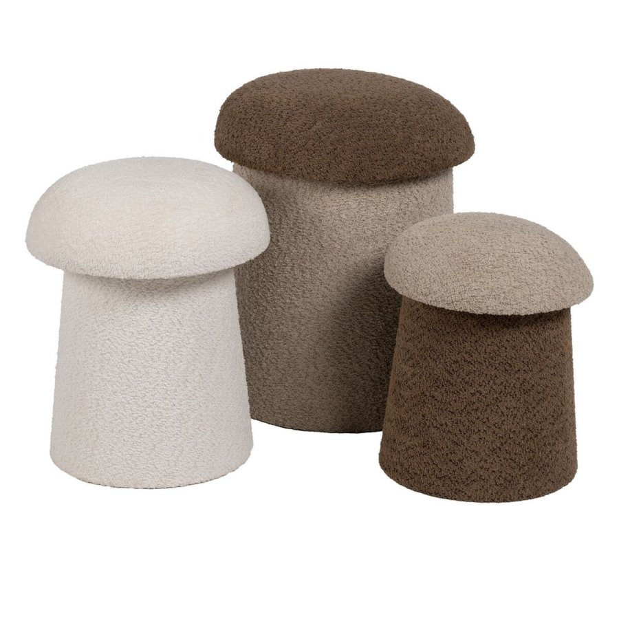 Puf Hvid Tr MDF 35 x 35 x 42 cm #9