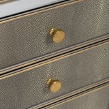 Natbord CHLOE Gylden Spejl Krystal Tr MDF 51 x 41 x 51 cm #21