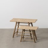 Sofabord Natur Bambus 60 x 32 x 41 cm 42 x 21,5 x 32 cm 2 Dele (2 enheder) #2