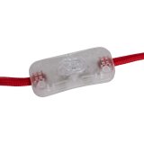 Bordlampe Hvid Rd Polyesterharpisk 60 W 220-240 V 24 x 9,5 x 29 cm #5