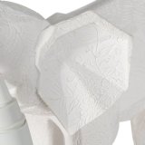 Bordlampe Hvid Rd Polyesterharpisk 60 W 220-240 V 27 x 13 x 24,5 cm #4