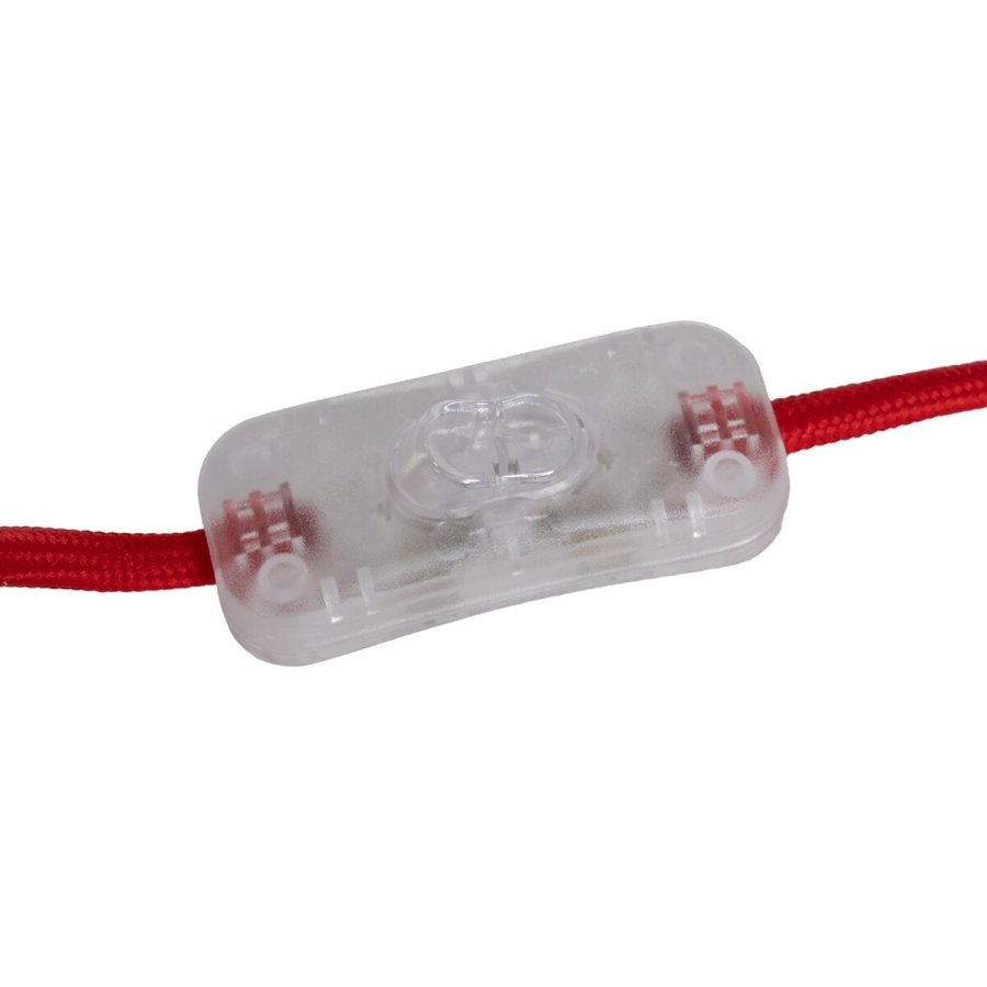 Bordlampe Hvid Rd Polyesterharpisk 60 W 220-240 V 27 x 13 x 24,5 cm #5