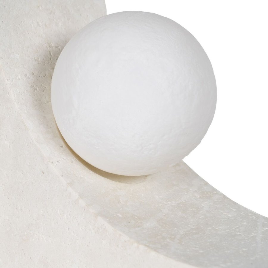 Bordlampe Hvid Polyesterharpisk 220-240 V 26,5 x 10 x 19,5 cm #4