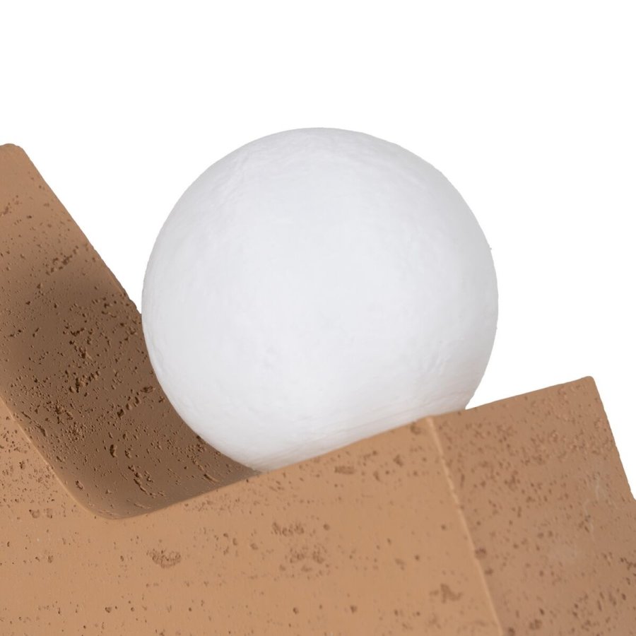 Bordlampe Beige Polyesterharpisk 220-240 V 29 x 9,5 x 19,5 cm #5