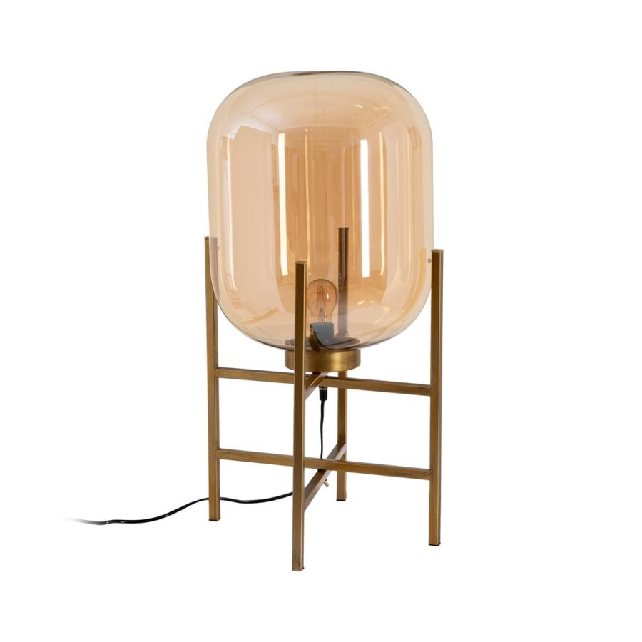 Bordlampe Gylden Metal Krystal 40 W 220-240 V 39 x 39 x 73 cm #1