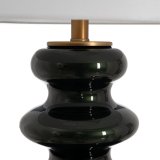 Bordlampe Hvid Sort Gylden Krystal 60 W 220-240 V 38 x 38 x 76 cm #3