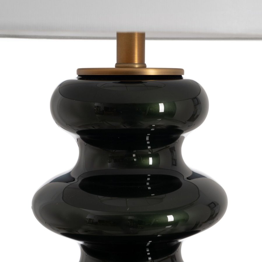 Bordlampe Hvid Sort Gylden Krystal 60 W 220-240 V 38 x 38 x 76 cm #3