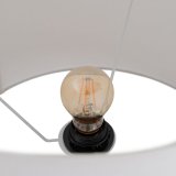 Bordlampe Hvid Sort Gylden Krystal 60 W 220-240 V 38 x 38 x 76 cm #5