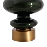 Bordlampe Hvid Sort Gylden Krystal 60 W 220-240 V 38 x 38 x 76 cm #6