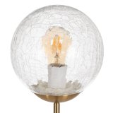 Gulvlampe Gylden Metal Krystal 60 W 220-240 V 20 x 20 x 140 cm #2