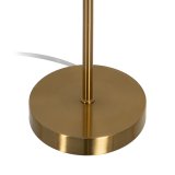 Bordlampe Hvid Gylden Metal Materiale 60 W 220-240 V 30 x 30 x 51 cm #6