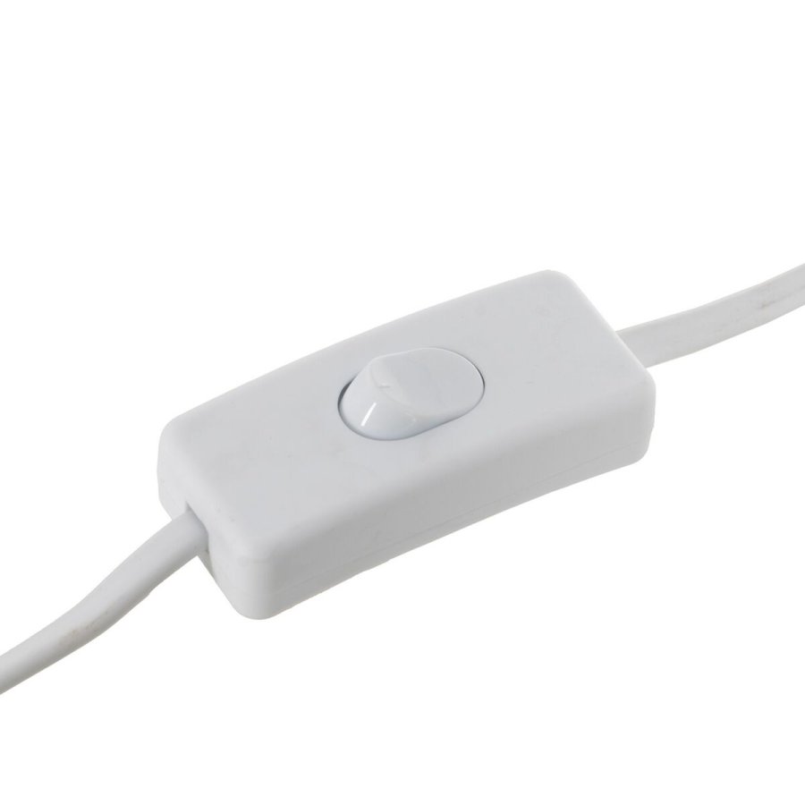 Bordlampe Hvid Gylden Metal Materiale 60 W 220-240 V 30 x 30 x 51 cm #7