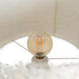 Gulvlampe Hvid Gylden Metal Materiale 60 W 220-240 V 40 x 40 x 146 cm #5