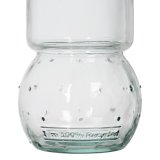 Vase genbrugsglas 9,5 x 9,5 x 17 cm #4