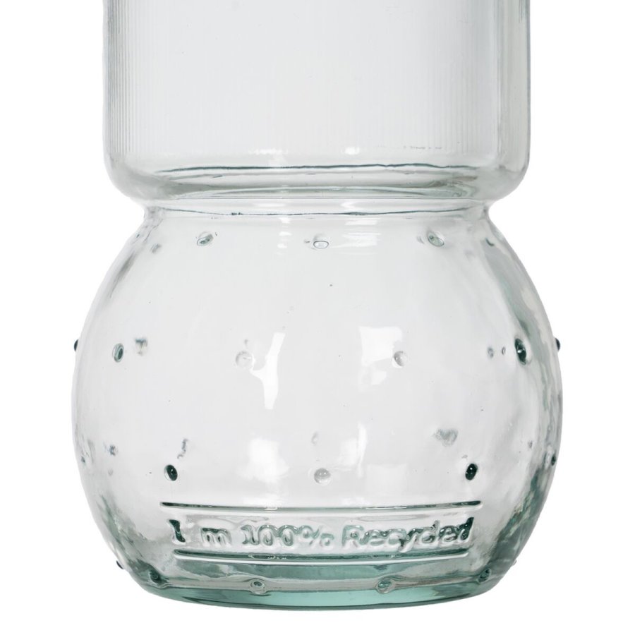 Vase genbrugsglas 9,5 x 9,5 x 17 cm #4