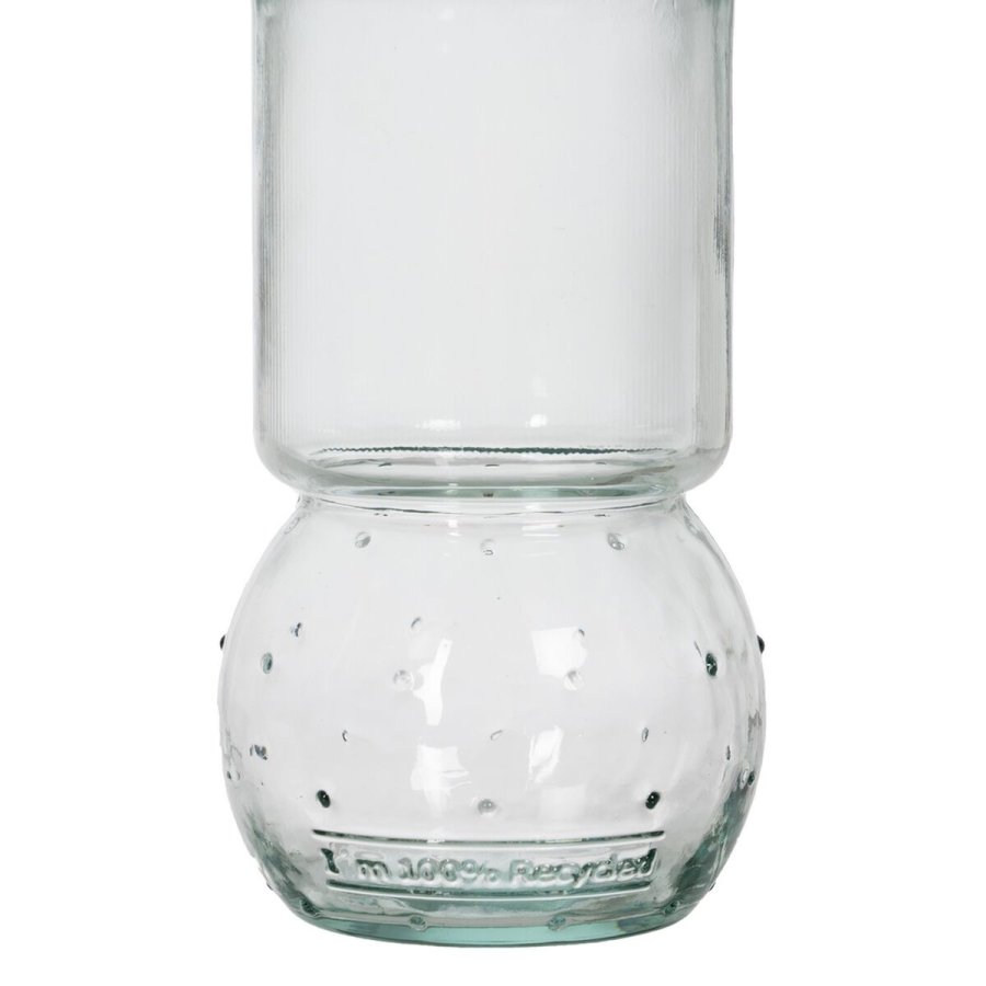 Vase genbrugsglas 9,5 x 9,5 x 17 cm #5