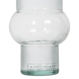 Vase genbrugsglas 11 x 11 x 17 cm #4