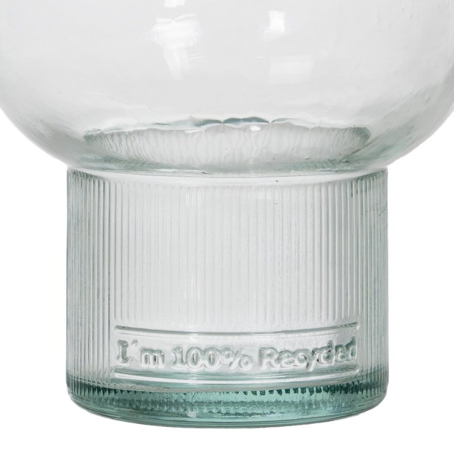 Vase genbrugsglas 11 x 11 x 17 cm #5