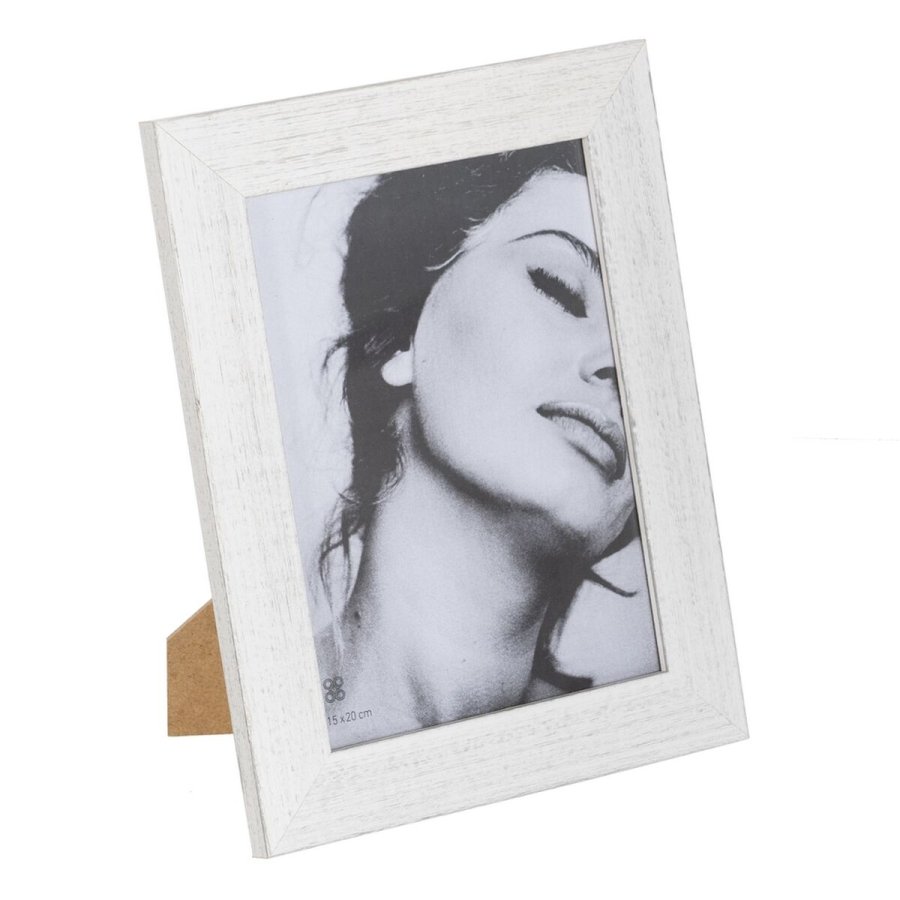 Fotoramme Hvid Gr Tr Krystal 20 x 1 x 25 cm #1