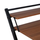 Skrivebord Brun Sort Jern Tr MDF 87 x 56 x 87 cm #4