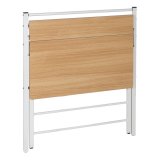 Skrivebord Hvid Natur Jern Tr MDF 87 x 56 x 87 cm #3