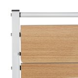 Skrivebord Hvid Natur Jern Tr MDF 87 x 56 x 87 cm #5