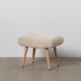 Stol Beige Natur Polyester Fyr 53 x 38 x 41 cm #5