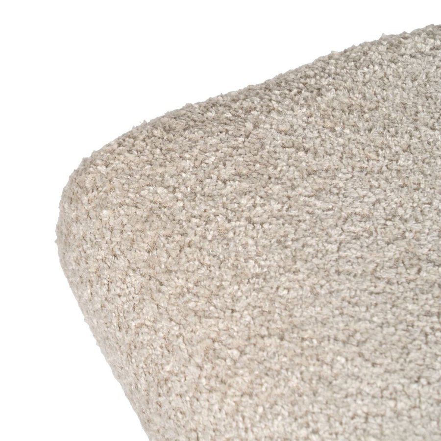 Stol Beige Natur Polyester Fyr 53 x 38 x 41 cm #9